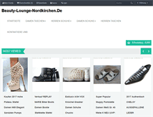 Tablet Screenshot of beauty-lounge-nordkirchen.de